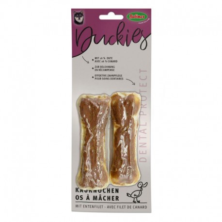 DUCKIES BUBIMEX | OSSO MASTIGÁVEL DE PATO - 90G / 2UN