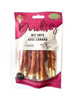 DUCKIES BUBIMEX | ROLINHOS MASTIGÁVEIS DE PATO - 12,5CMxØ7mm / 100G
