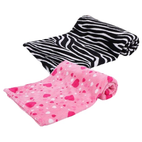 MANTA POLAR BUBIMEX | SUAVE PARA CÃES - ZEBRA / 100x70CM