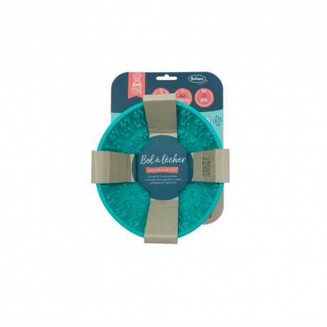 BUBICHEF LICKPAW BUBIMEX | TIGELA AZUL PARA LAMBER - Ø16,5x8CM