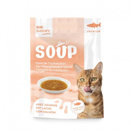 SOUP BUBIMEX | SOPA DE SALMÃO PARA GATOS - 50G
