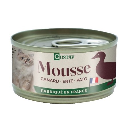 GUSTAV MOUSSE BUBIMEX | DE PATO PARA GATO - 85G