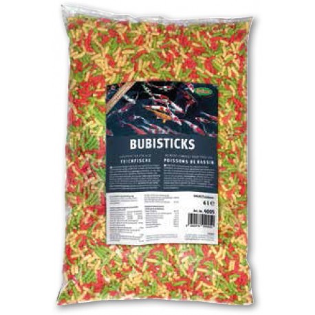 BUBISTICKS BUBIMEX | ALIMENTO ESPECIAL PEIXES DE LAGO - SACO / 6L