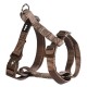 PEITORAL BUBIMEX | LISO NYLON CASTANHO - 15MM / 40-65CM