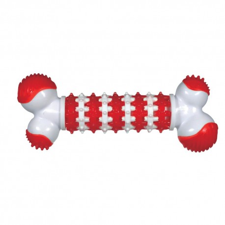 BRINQUEDO STRONG BUBIMEX | OSSO DE NYLON & TPR - 12CM