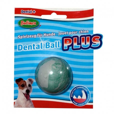 DENTAL PLUS BUBIMEX | BRINQUEDO BOLA DE BORRACHA NATURAL - Ø5CM