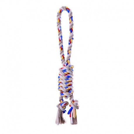 BRINQUEDO NATUREZA BUBIMEX | CORDA COM ALÇA DE MÃO - 34CM