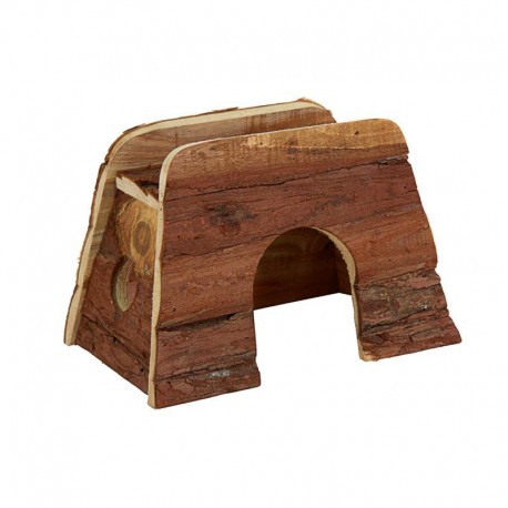 CASA DE MADEIRA BUBIMEX | EMELINE PARA ROEDORES - 16x9x12CM