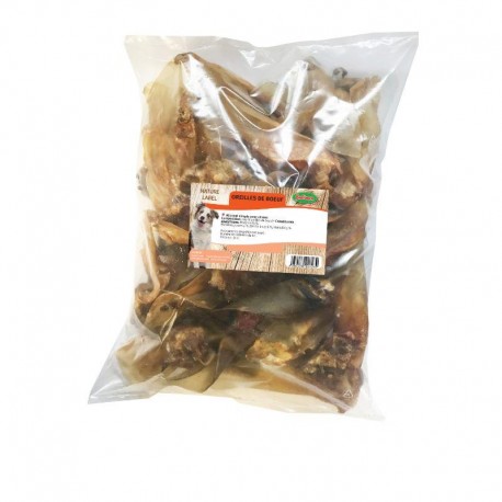 ORELHAS NATURE LABEL BUBIMEX | DE BOVINO - 50 UN