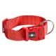 COLEIRA BUBIMEX | LISA NYLON VERMELHA - 40MM / 55 - 70CM