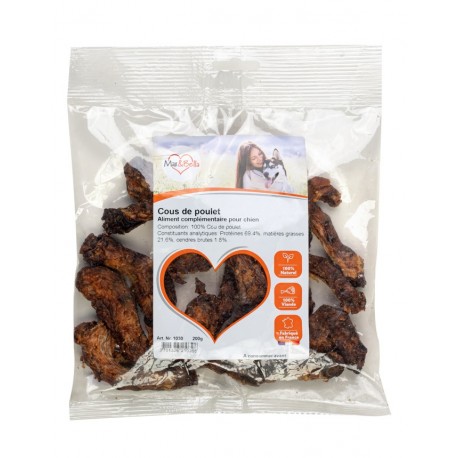 PESCOÇO DE FRANGO SECO MAX&BELLA | 200G