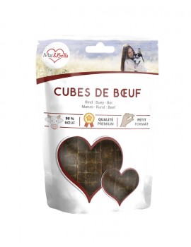CUBOS DE CARNE DE BOI MAX&BELLA | 80G