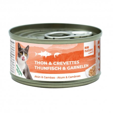 BUBI NATURE BY BUBIMEX | ATUM & GAMBAS - 70GR