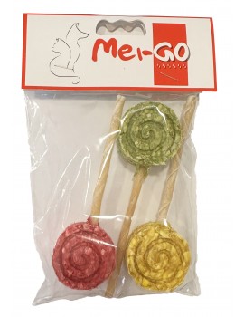 COURO PICADO MEI-GO | MASTIGÁVEIS PARA CÃO SORTIDO - 10PCS/CAIXA