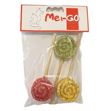 COURO PICADO MEI-GO | MASTIGÁVEIS PARA CÃO SORTIDO