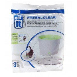 FILTROS DE CARVÃO P/FONTE GATOS, 3UN