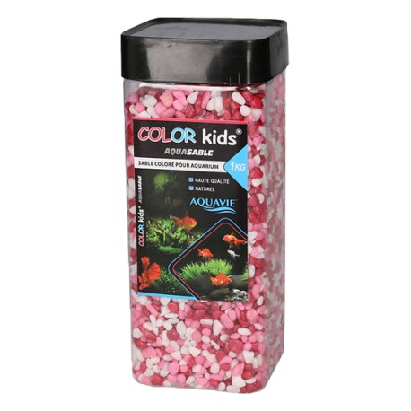 AREIA AQUASABLE AQUAVIE | COLOR MIX ROSA S4 - 1KG