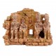 EGIPTO ABU SIMBEL AQUAVIE | DECORAÇÃO EM RESINA - 21 x 9,5 x 14,5 CM