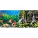 POSTER DUPLA FACE REPTILES PLANET | PLANTAS TROPICAIS OU CASCATA - 0,30 x 15M