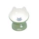 COMEDOURO INCLINADO BUBIMEX | CERÁMICA PARA GATO VERDE