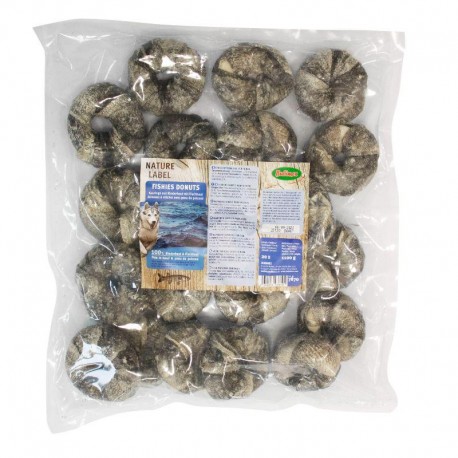 DONUTS DE PELE DE PEIXE BUBIMEX | PARA CÃO - Ø7 - 9CM / 55GR