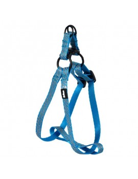 PEITORAL AJUSTÁVEL E REFLECTOR BUBIMEX | AZUL - 20MM x 50/65CM