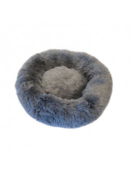 CAMA BUBIMEX | ALMOFADA REDONDA DE PELO - CINZA ANTRACITE Ø75CM