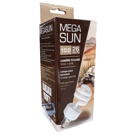 MEGASUN 10.0 REPTILES PLANET | LÂMPADA 26W