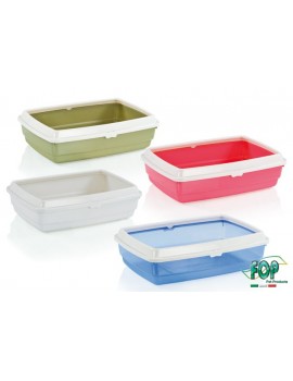 WC C/REBORDO GR, 53X38X16CM