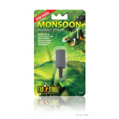 MONSOON WATER FILTER EXO TERRA | FILTRO DE ÁGUA PARA MONSOON RS400