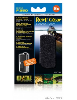 MASSA FILT. ESPONJA 2 Unid. P/REPTI CLEAR F250