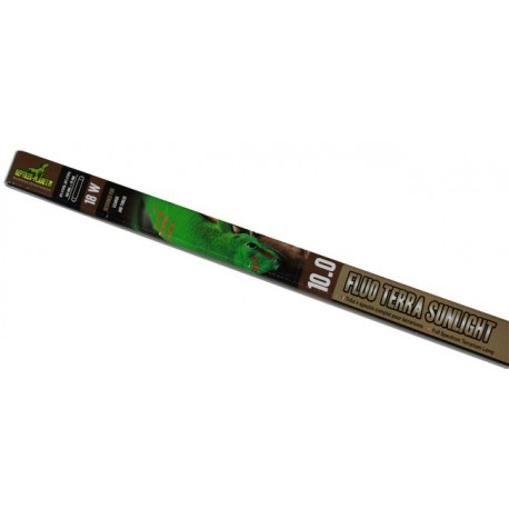 LÂMPADA T8 10.0 TERRA SUNLIGHT - 18W / 60CM | RADIAÇÃO UVB FORTE REPTILES PLANET