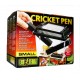 CRICKET PEN SMALL EXO TERRA | SALA DE ESPERA COM TUBOS DISPENSADORES - 18x14x11CM