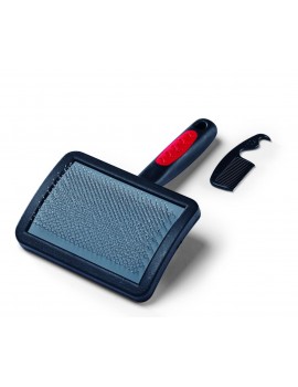 CARDADEIRA CURVADA C/PENTE EXTRA GRANDE P/CÃES E GATOS