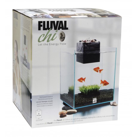 AQUÁRIO FLUVAL CHI NANO | 19 LITROS - 31.25 x 25.4 x 25.4CM