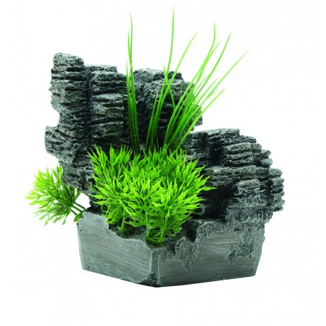 MONTANHA GRANDE COM PLANTA | DECORAÇÃO FLUVAL CHI