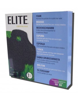 ESPONJAS ELITE CRYSTAL-FLO | CARGAS FILTRANTES PARA FILTROS 60 / 80 - 1UN