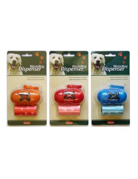 WASTE BAG DISPENSER | DISPENSADOR DE RESÍDUOS C/2 ROLOS