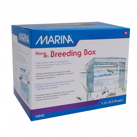 BREEDING BOX MARINA | MATERNIDADE PENDURÁVEL MÉDIA - 1.2L / 16.5 x 8.5 x 12CM
