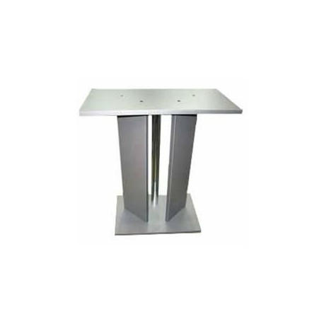 MOVEL ELITE STYLE 60 P/AQUÁRIO 61x31,5x7,5cm PRATA