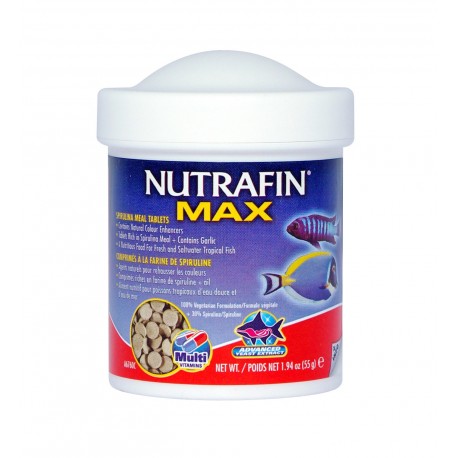 NUTRAFIN MAX SPIRULINA | TABLETES DE SPIRULINA - 55GR