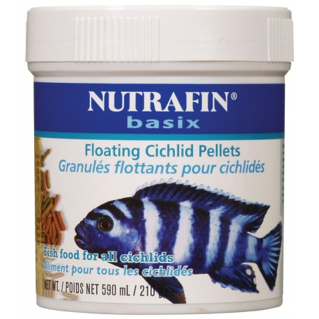 NUTRAFIN BASIX CICLÍDEOS | GRANULADO FLUTUANTE PARA CICLÍDEOS - 210GR