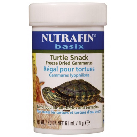 NUTRAFIN BASIX TARTARUGAS | SNACK GAMMARUS LIOFILIZADOS - 8GR