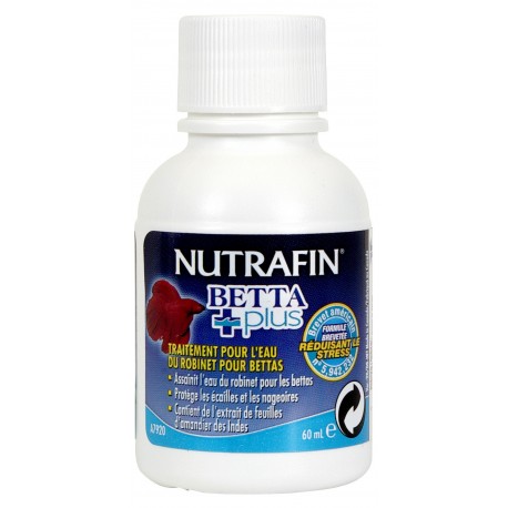 NUTRAFIN BETTA PLUS | CONDICIONADOR DE ÁGUA ESPECÍFICO PARA BETTAS - 60ML