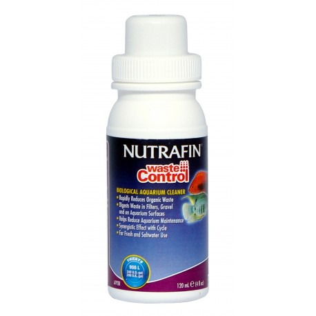 NUTRAFIN WASTE CONTROL | LIMPADOR BIOLÓGICO - 120ML