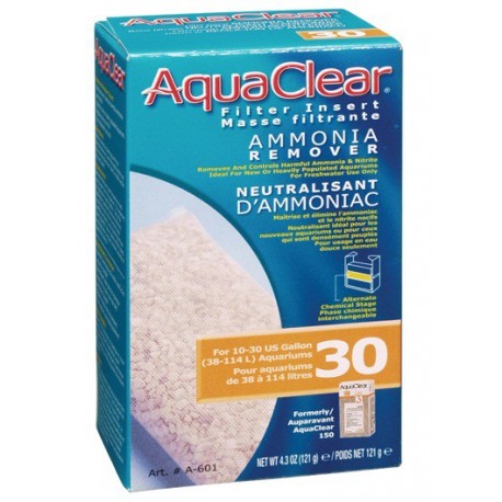 MASSA FILT. ANTI AMONIA P/AQUACLEAR 30