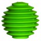 BRINQ.BOLA BORRACHA RANHURAS