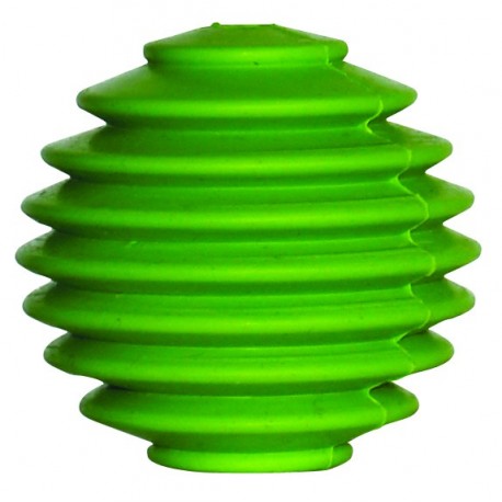 BRINQ.BOLA BORRACHA RANHURAS