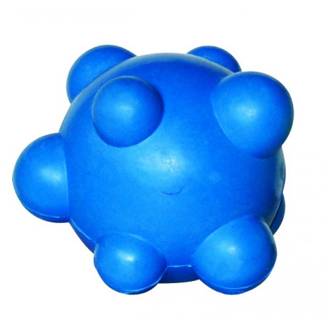 BRINQ. BOLA BORRACHA NÃS AZUL
