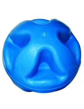 BRINQ. BOLA BORRACHA "X" AZUL